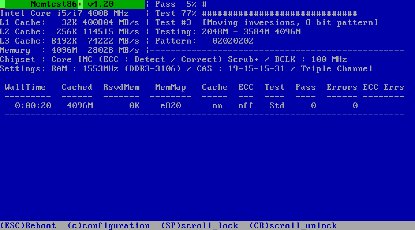 gpu memory stability test