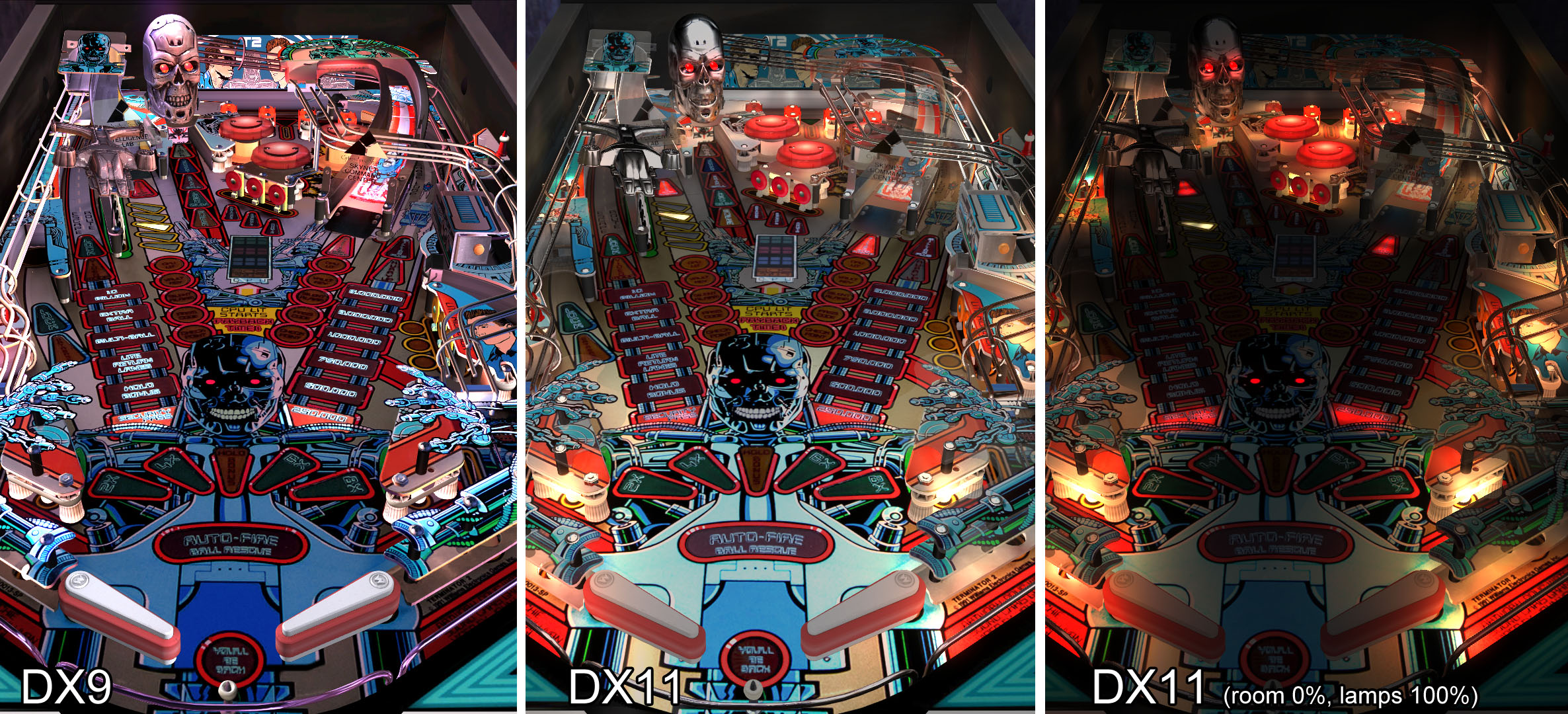 visual pinball vs pinball arcade