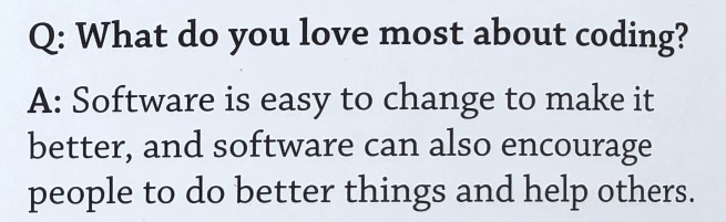 Jeff Atwood quote: what do you love most about coding?