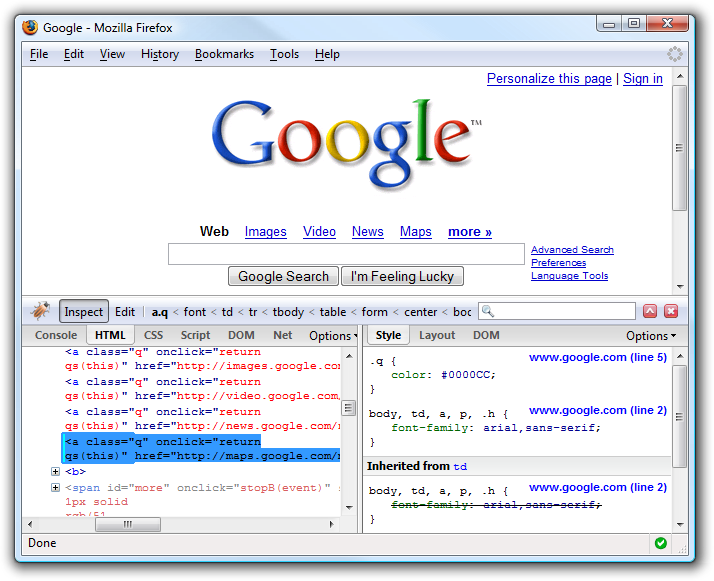 Firefox as an IDE