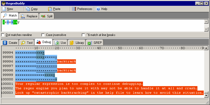 Regex Performance