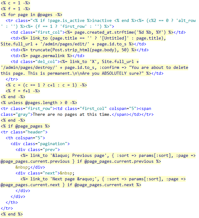 Web Development as Tag Soup