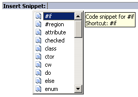 C# Snippet Parity