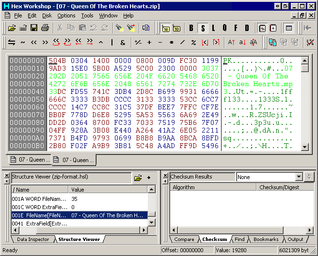 hex fiend custom encoding