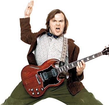 Jack Black in The School of Rock