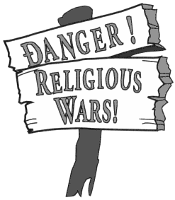 Religious Wars, image (c) 1993 Steve McConnell