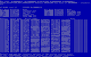 Windows NT 3.5 BSOD