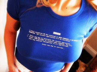 The Blue Screen of Death T-Shirt