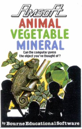 Animal Vegetable Mineral Timex Sinclair game