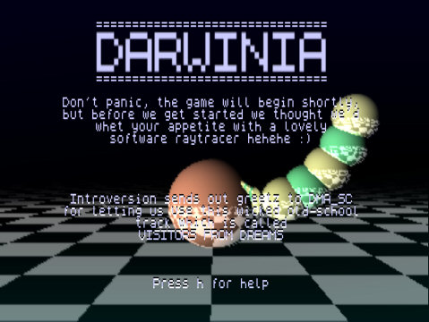 Darwinia intro: old-school ray tracer