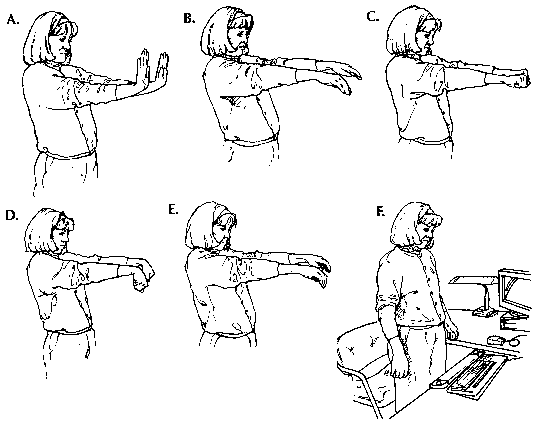 Some carpal tunnel prevention stretches