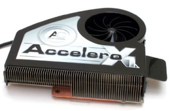 accelero-x1 video/GPU cooler