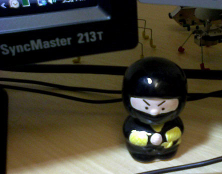 Office, bobblehead ninja