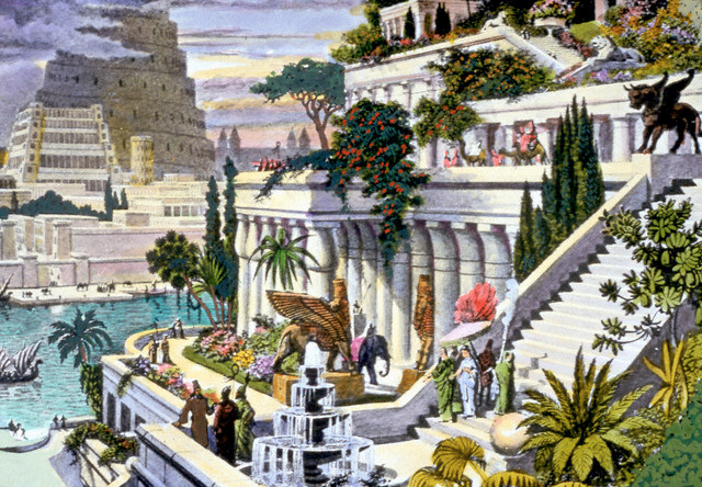 hanging gardens of Babylon