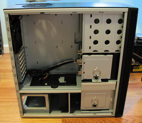 PC build, P182 case unpacked