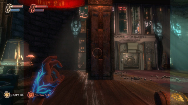 Bioshock FOV comparison, 4:3 vs 16:10