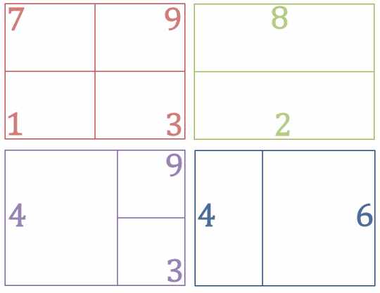 window grids possible using WinSplit Revolution