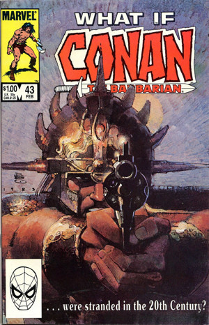 What If #43: What if Conan The Barbarian was stranded in the 20th century?