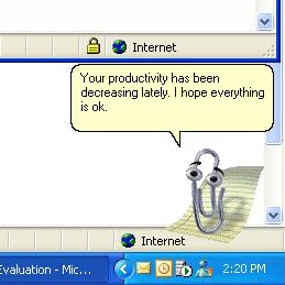 Clippy in action!
