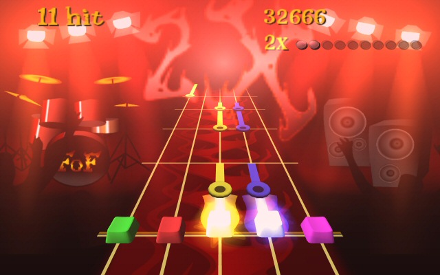 Frets on Fire, captura de tela