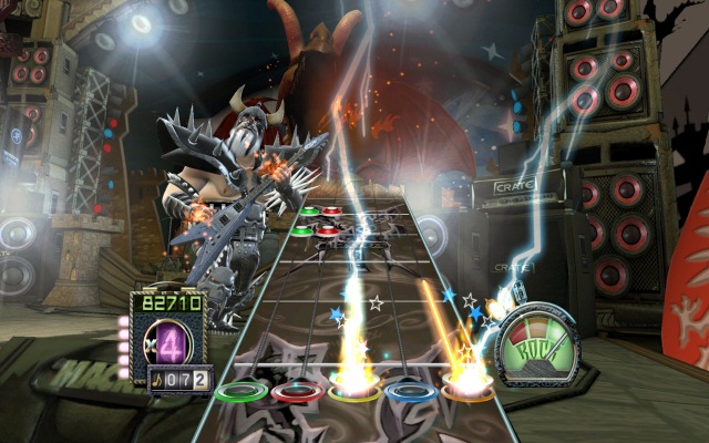 Guitar Hero III para PC, captura de tela