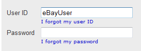 eBay sign in form, IE7, closeup