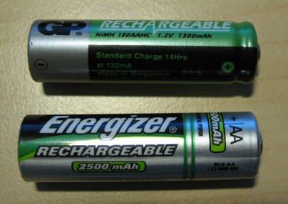 AA battery comparison: 1998 vs 2008