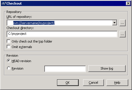 Tortoise checkout dialog