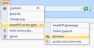 SmartFTP license installation