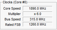 CPU-Z SpeedStep animation