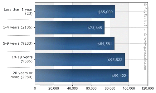 programmer salary graph, as of late 2008