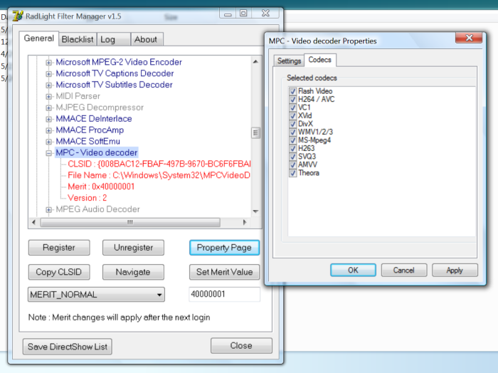 radlight-filter-manager-mpc-decoder