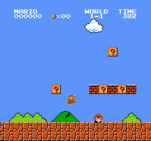 rescue the princess, as Super Mario Brothers