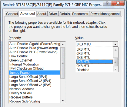 How To Change Mtu Value